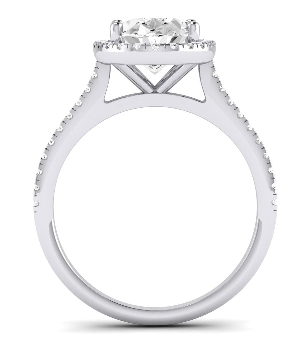 Mallow Oval Diamond Engagement Ring (Lab Grown Igi Cert) whitegold