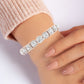 Delta Cushion Cut Diamond Bracelet (clarity Enhanced) rosegold