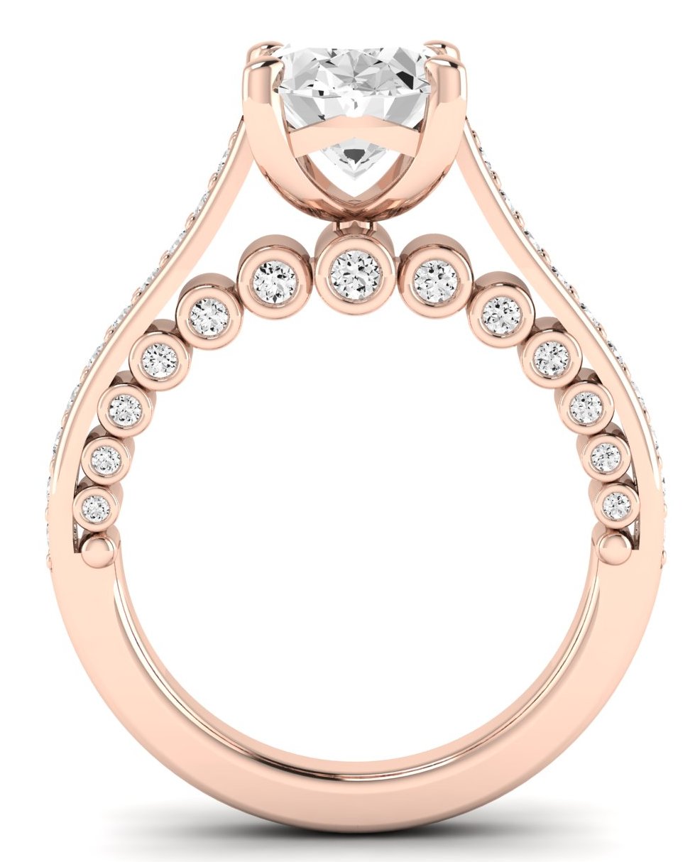 Nala Oval Diamond Engagement Ring (Lab Grown Igi Cert) rosegold