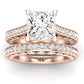 Nala Diamond Matching Band Only (does Not Include Engagement Ring) For Ring With Princess Center rosegold