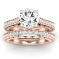 Nala Diamond Matching Band Only (does Not Include Engagement Ring) For Ring With Round Center rosegold