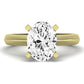 Senna Oval Diamond Engagement Ring (Lab Grown Igi Cert) yellowgold