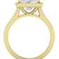 Silene Princess Diamond Engagement Ring (Lab Grown Igi Cert) yellowgold