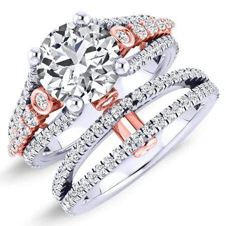Sireli Diamond Matching Band Only (engagement Ring Not Included) For Ring With Round Center whitegold