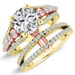 Sireli Diamond Matching Band Only (engagement Ring Not Included) For Ring With Round Center yellowgold