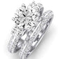 Thistle Diamond Matching Band Only (does Not Include Engagement Ring) For Ring With Round Center whitegold