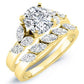 Wisteria Moissanite Matching Band Only (engagement Ring Not Included) For Ring With Cushion Center yellowgold