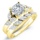 Wisteria Princess Diamond Bridal Set (Lab Grown Igi Cert) yellowgold